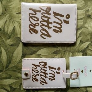 Passport and luggage tag